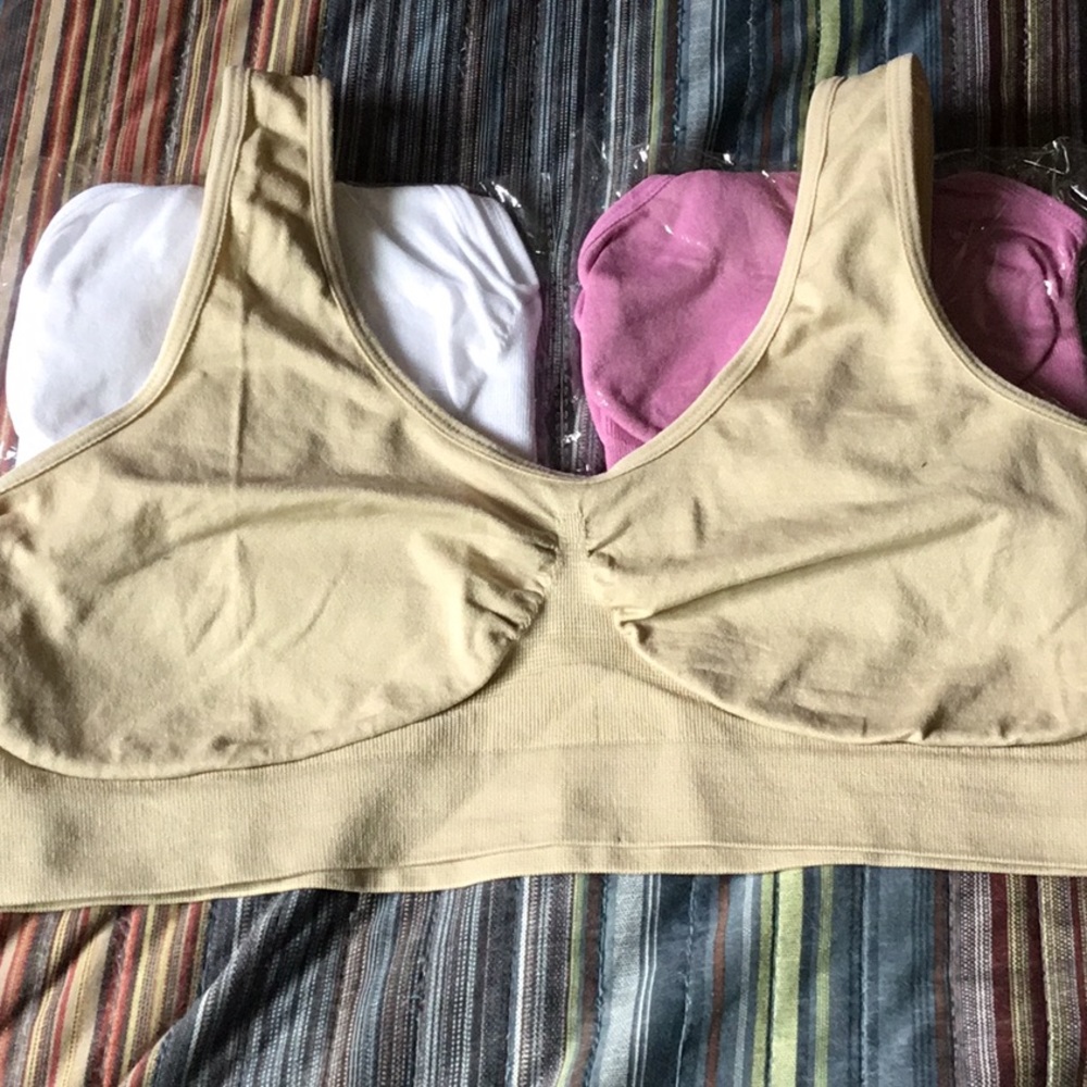 BUNDLE OF 3 comfort bras, size XL